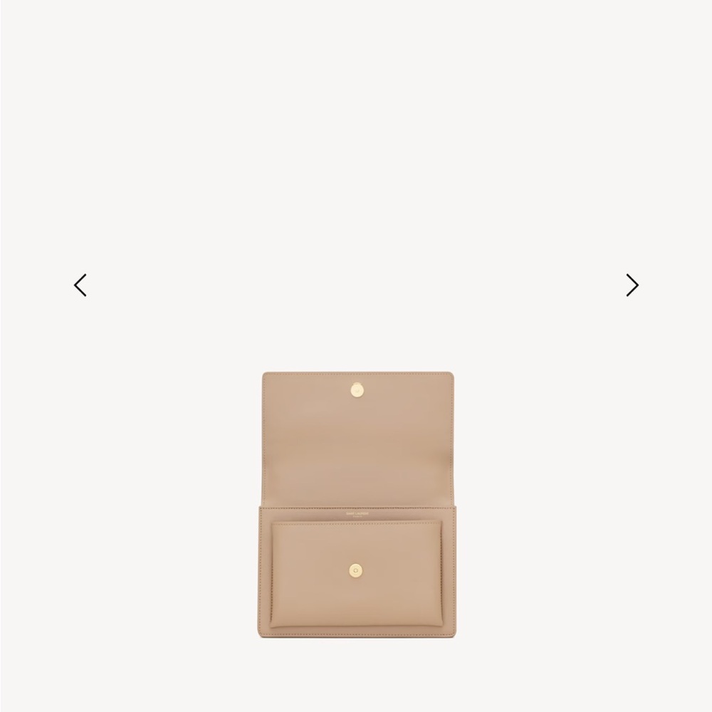 Saint Laurent SUNSET MEDIUM IN SMOOTH LEATHER
DARK BEIGE - Picture 11 of 13